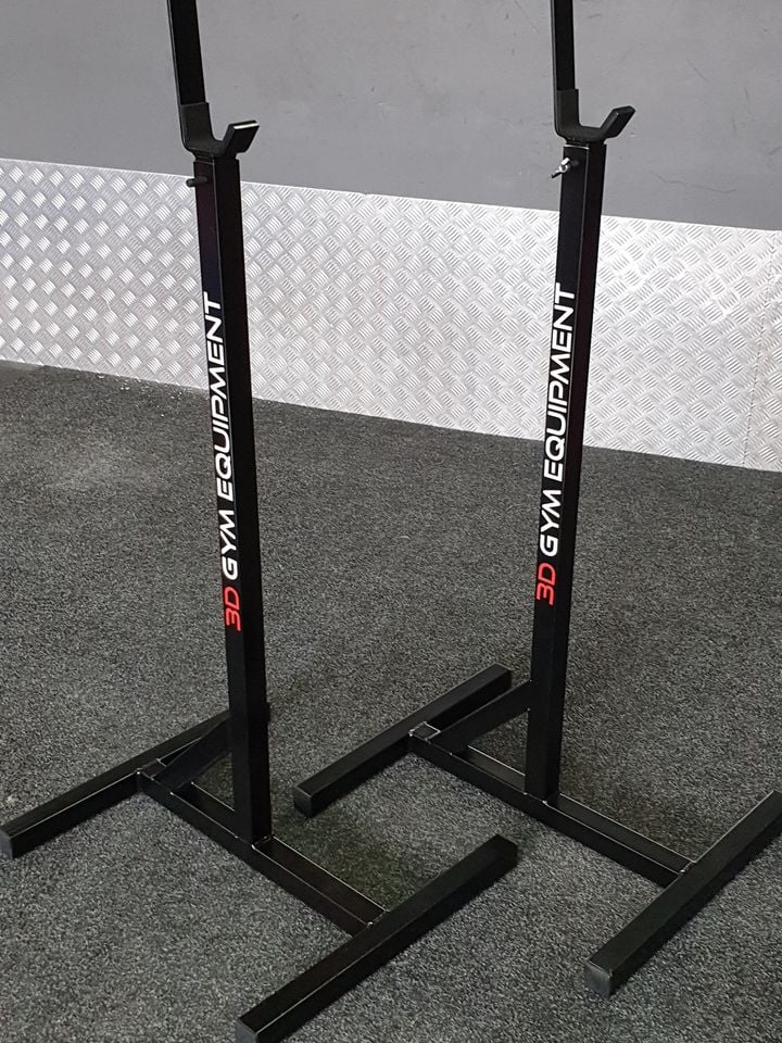 Moveable squat rack best sale