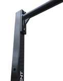 Heavy Duty Half rack with J-Hooks and safety spotters