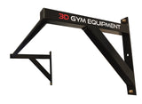 Wall-mounted pull-up chin-up bar