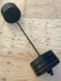 115kg Barbell & Bumper Weight Plates Package