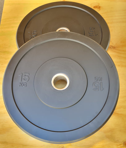 15kg pair - Olympic Bumper Weight Plates