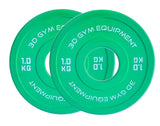 25KG FULL SET! 6 PAIRS 50mm OLYMPIC FRACTIONAL CHANGE WEIGHT PLATES