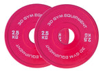25KG FULL SET! 6 PAIRS 50mm OLYMPIC FRACTIONAL CHANGE WEIGHT PLATES