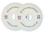 25KG FULL SET! 6 PAIRS 50mm OLYMPIC FRACTIONAL CHANGE WEIGHT PLATES