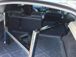 Adjustable squat racks fit in car