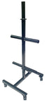 Weight tree for olympic plates with castor wheels